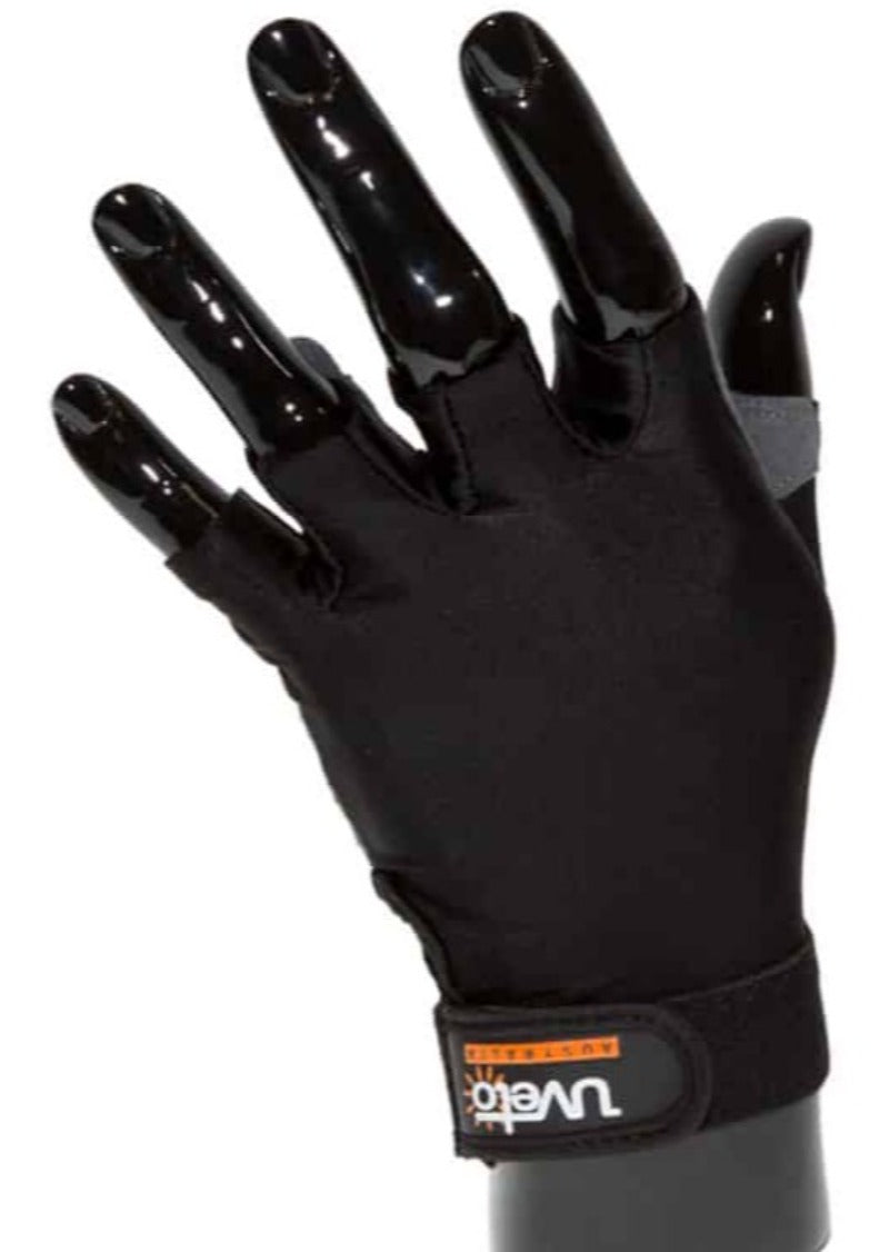 Upf 50+ Fingerless Sun Gloves For Uv Protection Hand Cover For