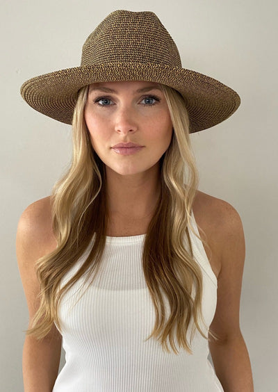 OnlyLoveBoutique Women's Wide-Brim Hat Sunscreen Straw Hat Floppy Disk  Ladies Beach Hat UV UPF 50+ Foldable Straw Sun Hat, Khaki, 7 1/8-7 1/4 at   Women's Clothing store