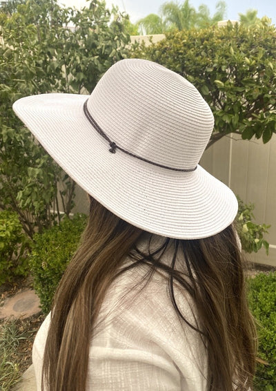 Manhattan Women's Wide Brim Fedora Hat